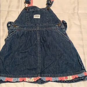 Osh Kosh Jean overall dress